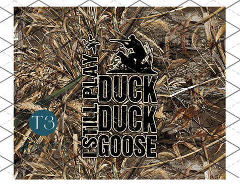 Duck Duck Goose Tumbler wrap -  PNG File