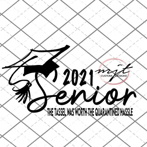 Senior 2021 Quarantined- PNG and offset SVG Files