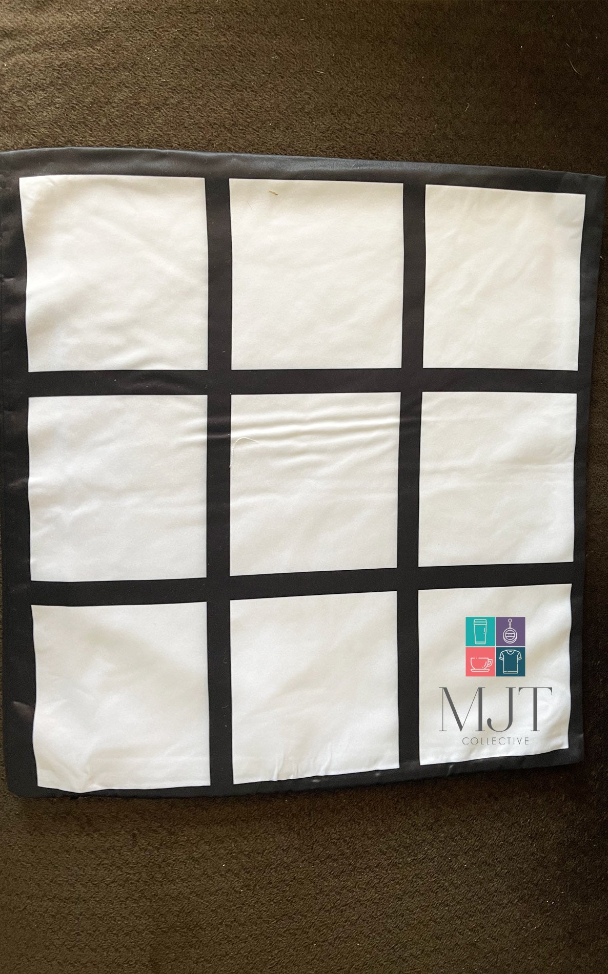 9 image square sublimation pillowcase