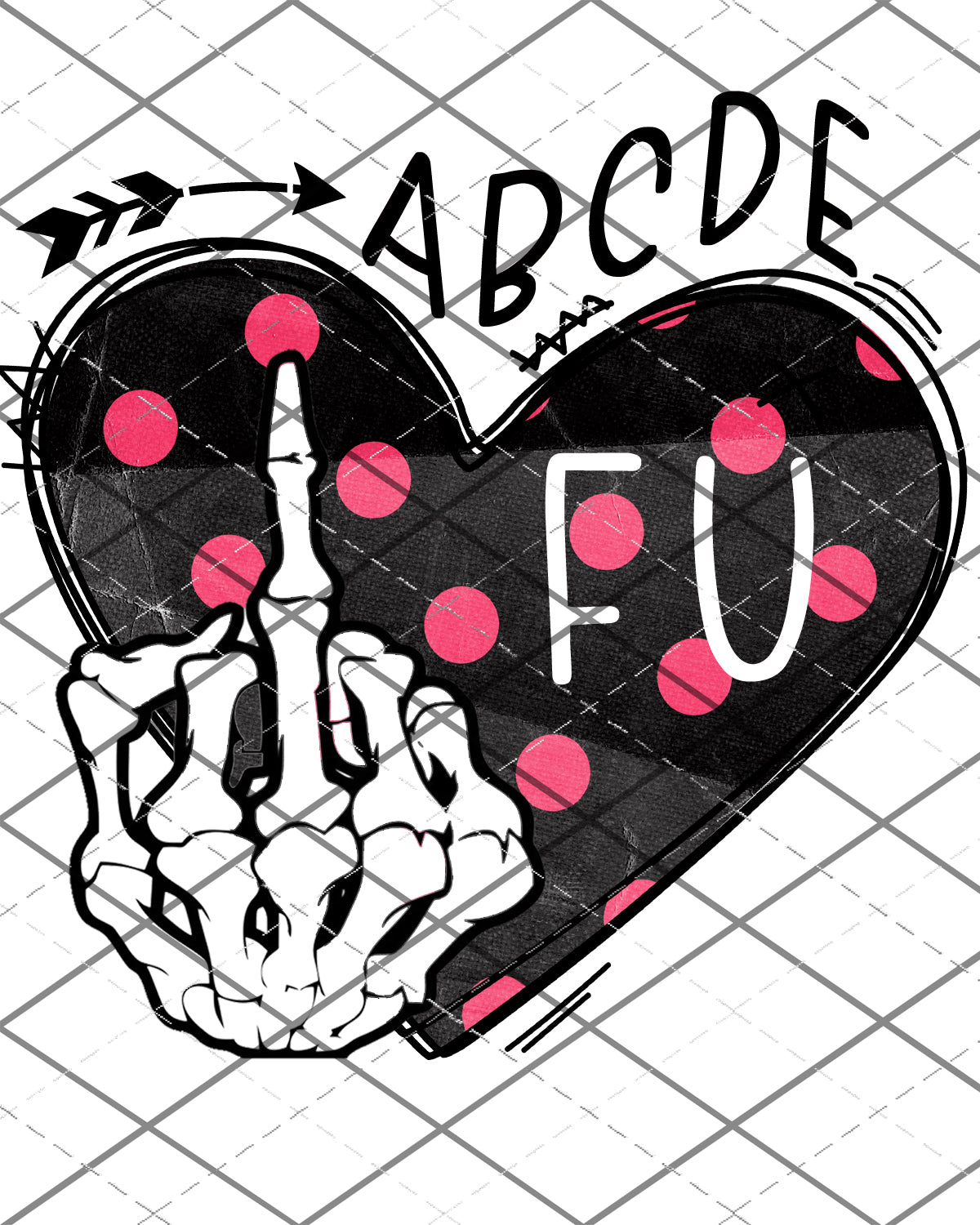 ABCDEFU -Valentine - PNG File
