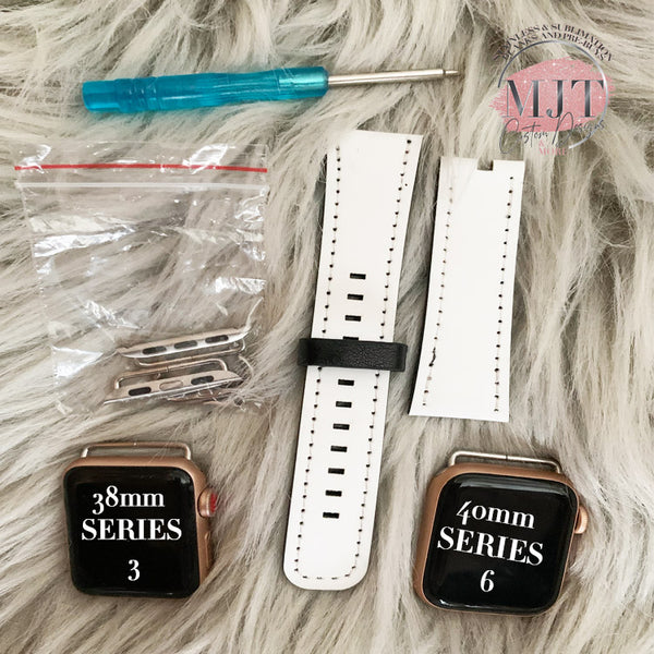 Sublimation Apple Watch Band Kits - 38/40mm size