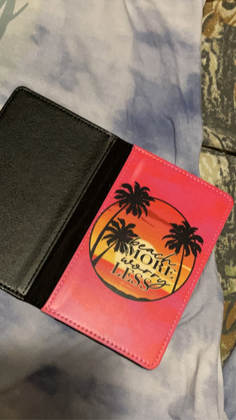 Sublimation Passport Holder - 3 colors available
