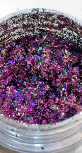 Chameleon Mica Flakes - Pink / Purple to Aqua