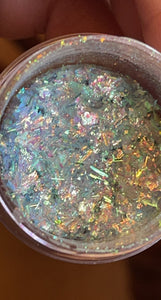 Chameleon Mica Flakes - Opal to Blue