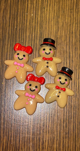 Little gingerbread boys and girls - 4 pieces