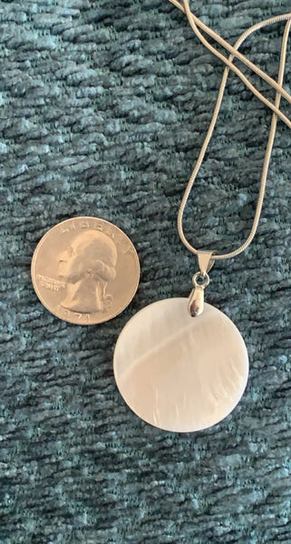 Shell pendant necklace - sublimation