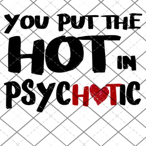HOT in psychotic-  PNG File