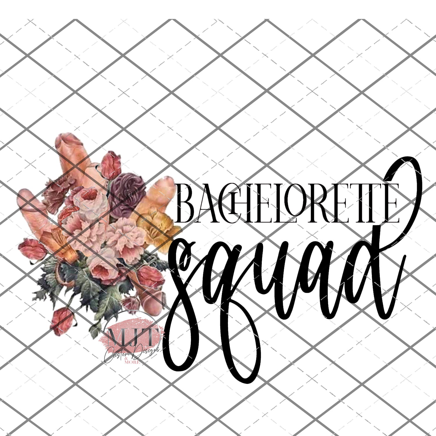 bachelorette squad -  PNG File