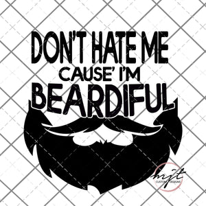 Beard-iful -masculine PNG and SVG  Files