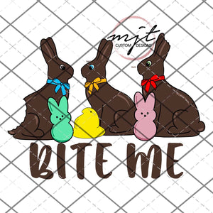 Bite me -Easter - PNG File