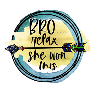 BRO - relax - PNG files - plain and sticker outline