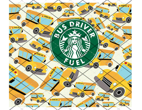 Bus Driver fuel -  Full Wrap** PNG file - DOWNLOAD for waterslides/sublimation
