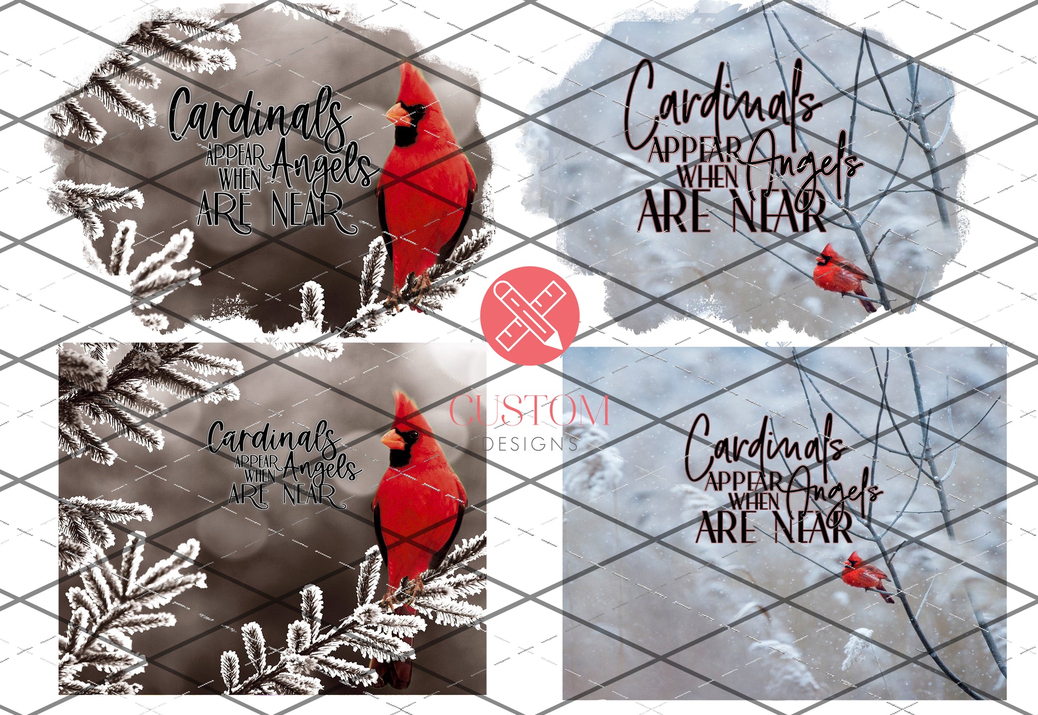 Cardinals Appear - PNG File bundle