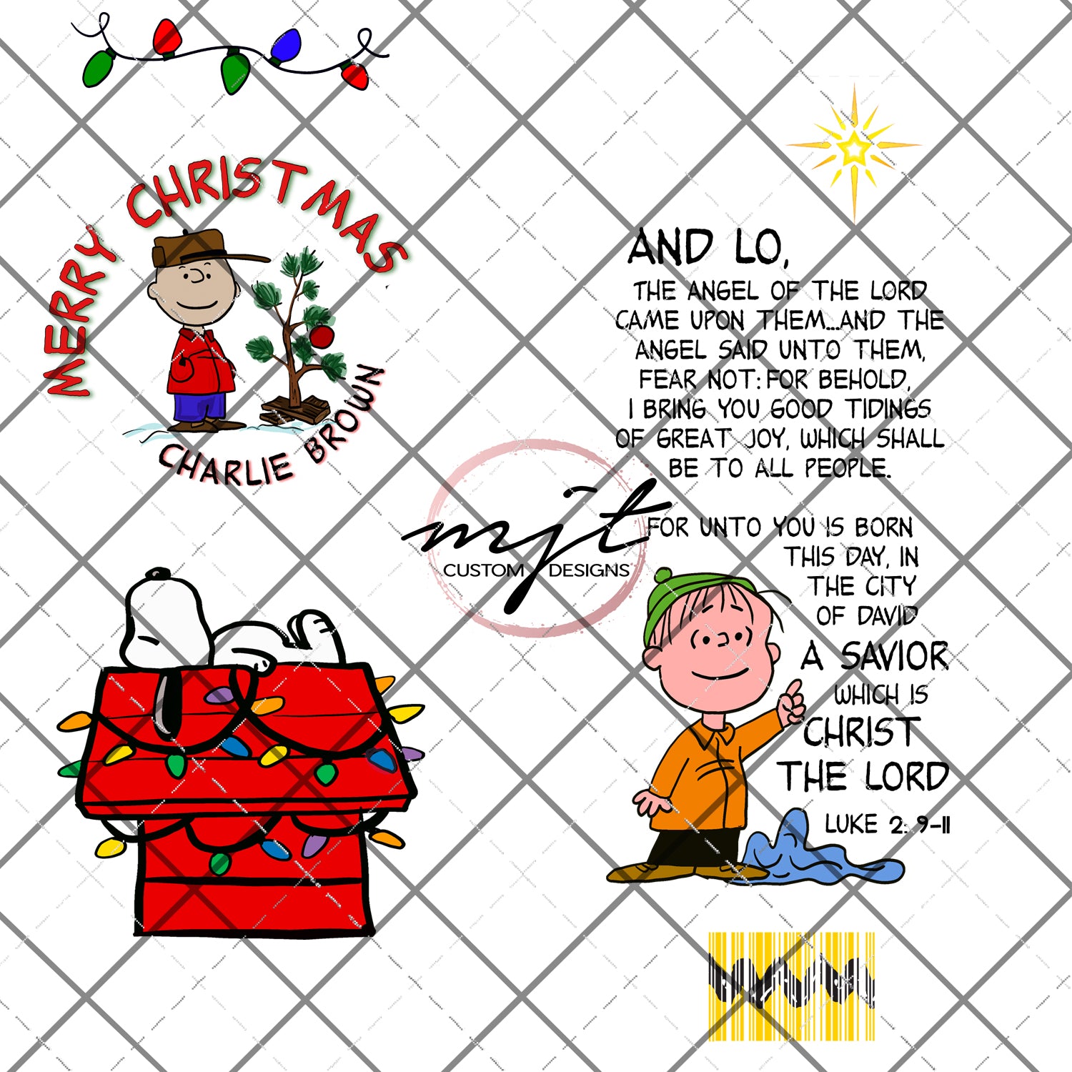 Chuck Christmas PNG file - DOWNLOAD for waterslides/sublimation