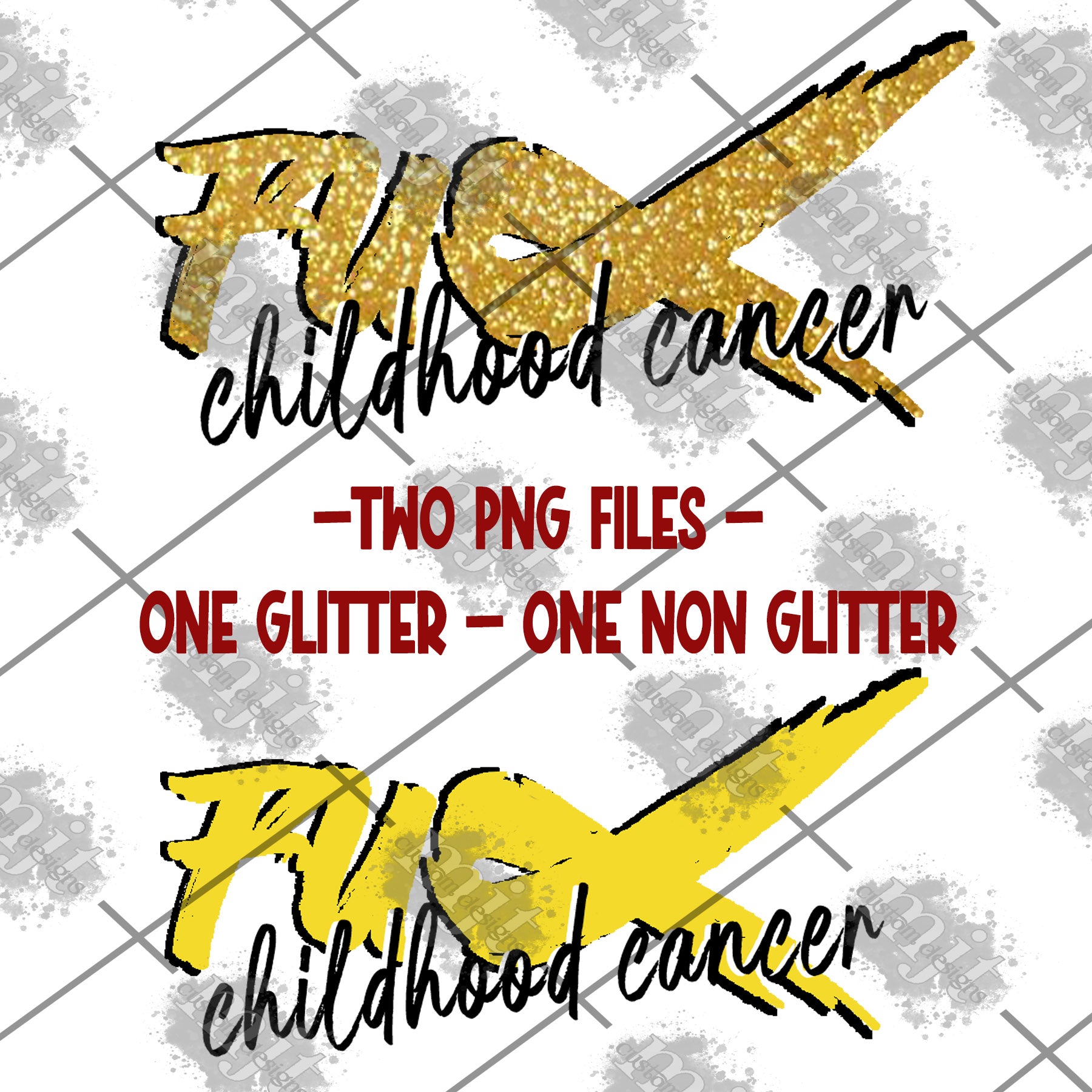 Childhood Cancer  -PNG and SVG  Files