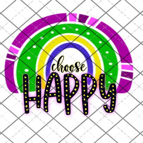 Choose happy -  PNG File