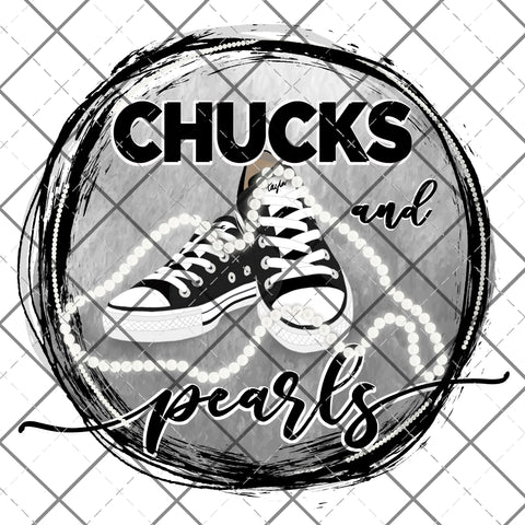 Chucks and Pearls - PNG file - download