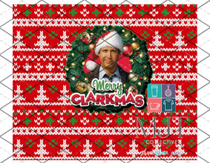 Lampoons Clarkmas ugly sweater wrap PNG file - DOWNLOAD for waterslides/sublimation
