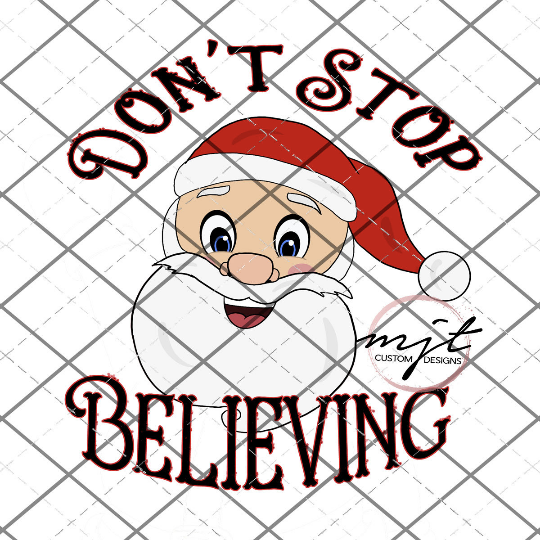 Don't Stop Believing PNG File