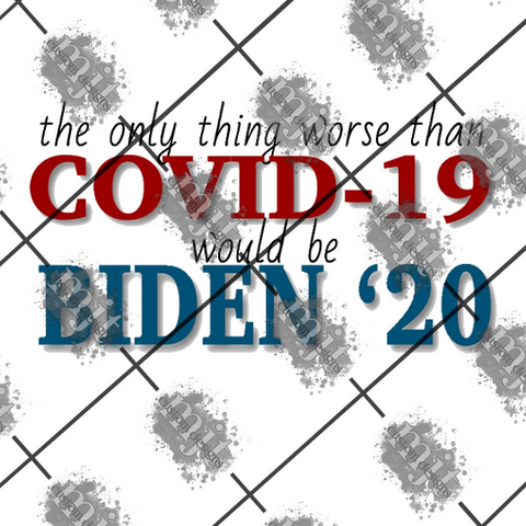 Worse than Covid PNG File