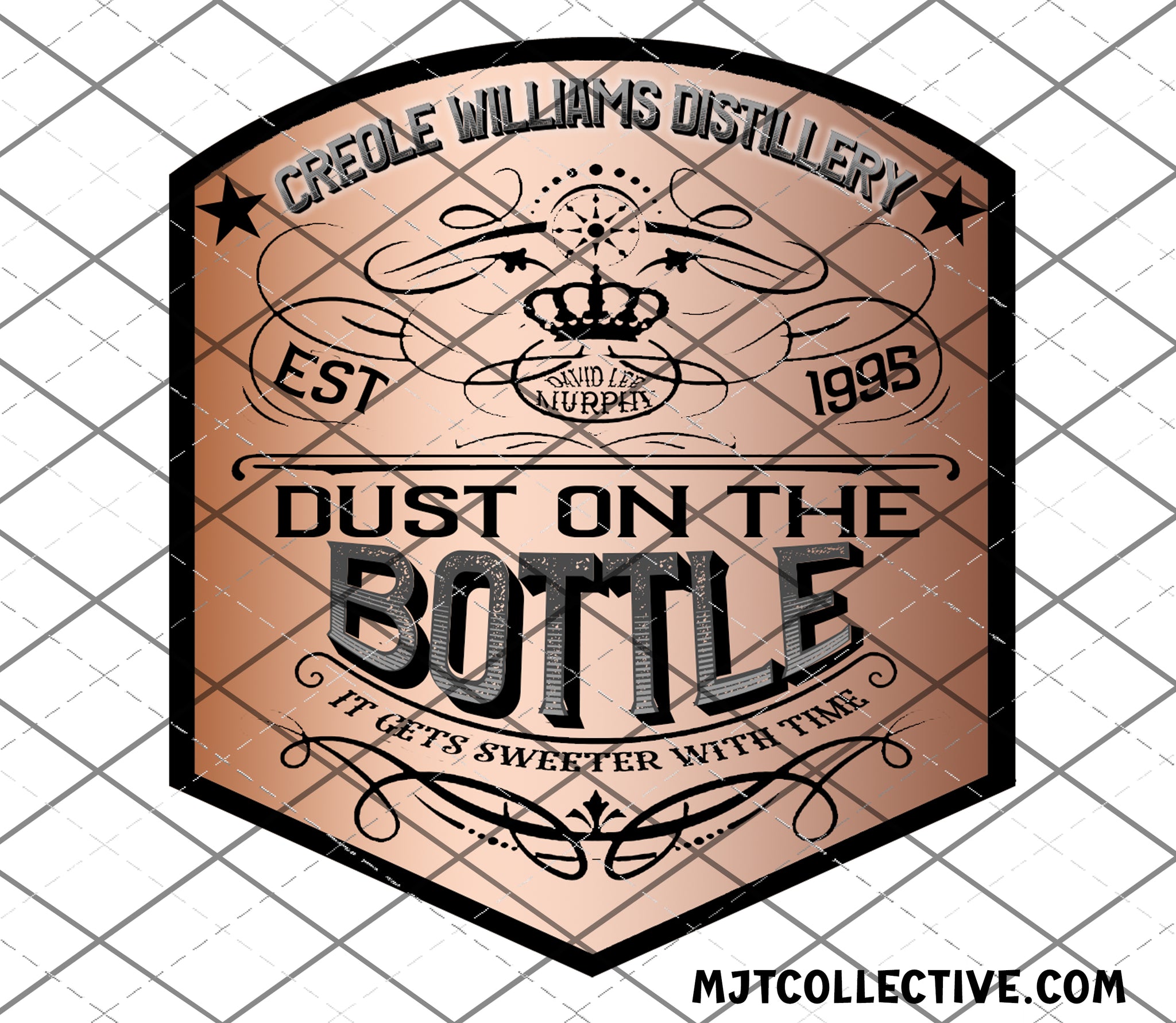Dust on the Bottle - PNG File