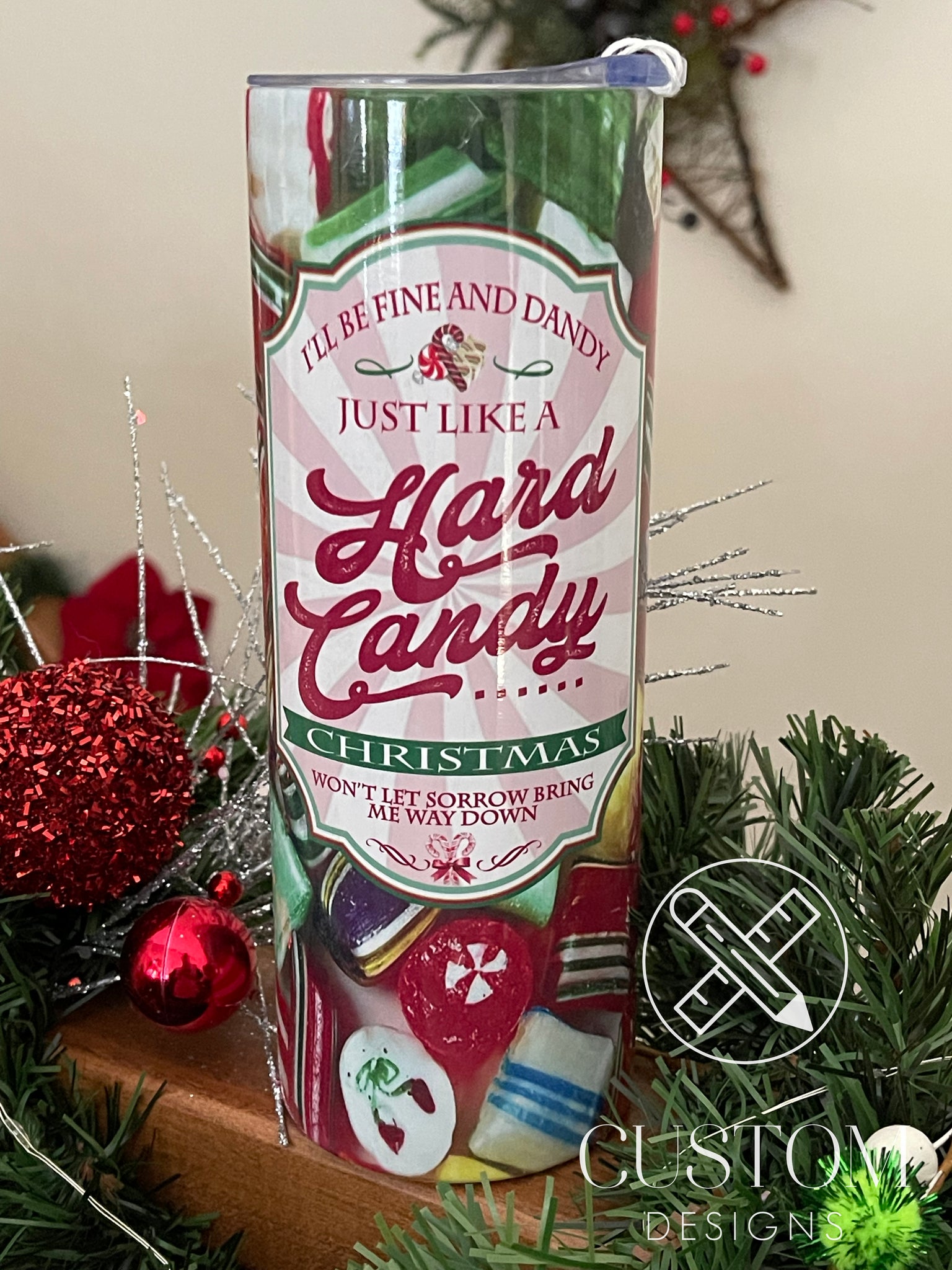 Hard Candy Christmas -  20oz tumbler