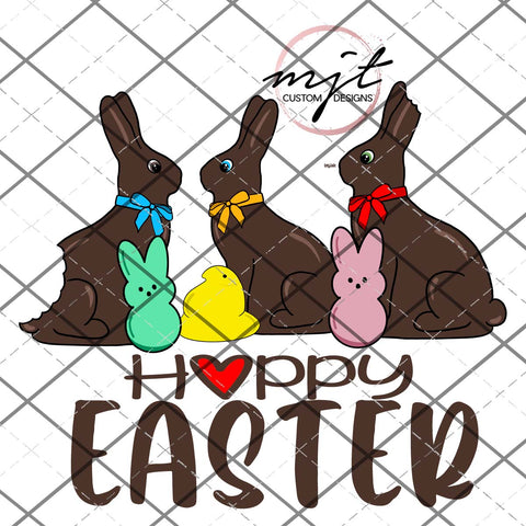 Hoppy Easter - PNG File