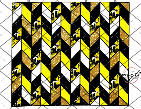 Hufflepuff Full Wrap**PNG and PDF file - DOWNLOAD for waterslides/sublimation