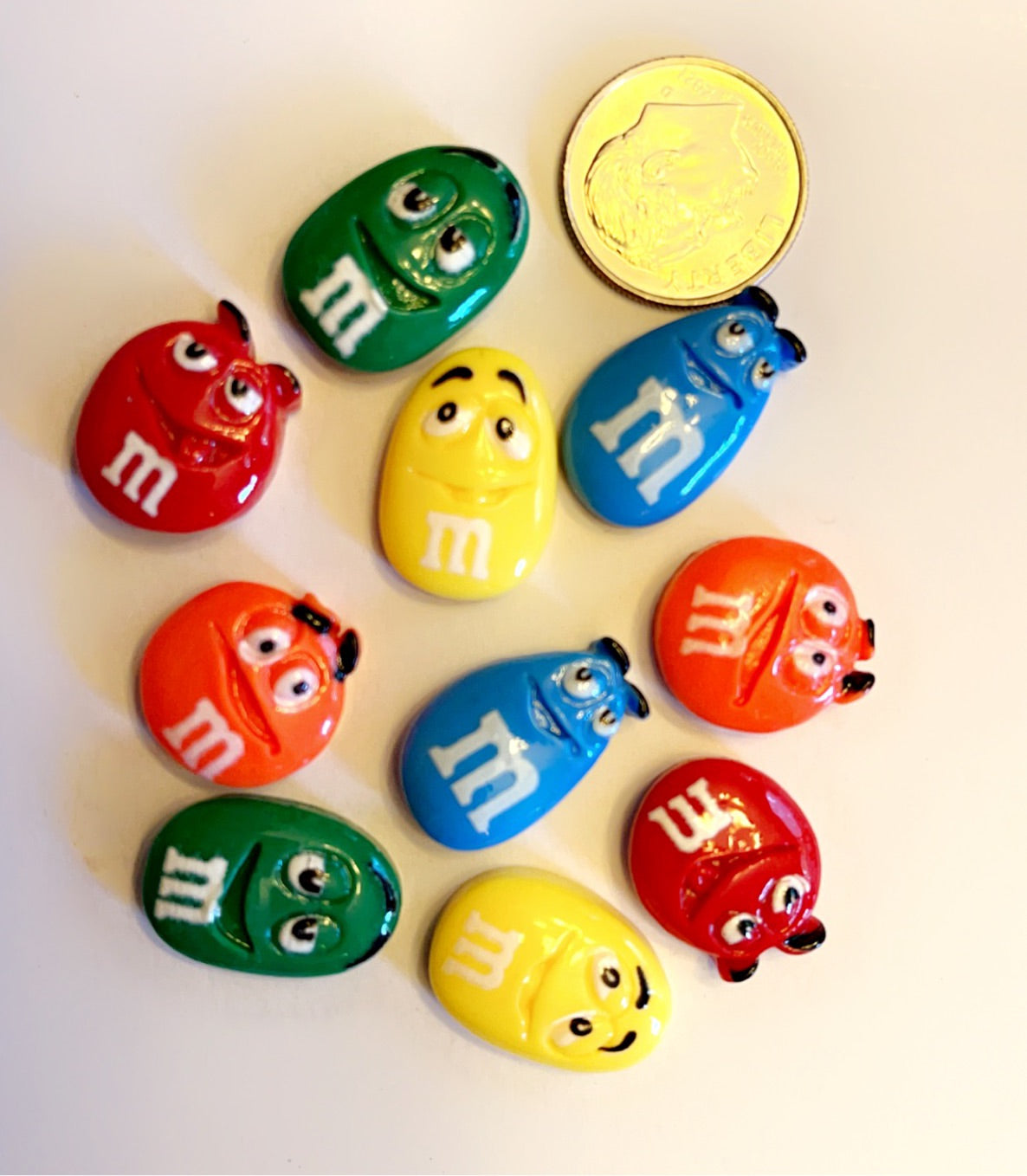 Faux peanut MnM Candy guys
