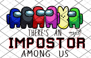 Impostor among us -Easter - PNG File