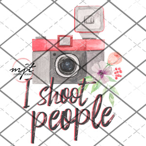 I shoot people - PNG File