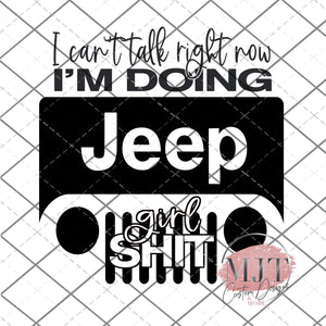 Jeep Girl Shit-  PNG  and SVG File