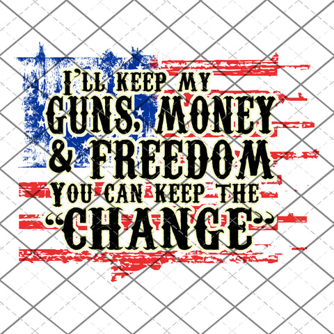 Keep the Change - PNG File