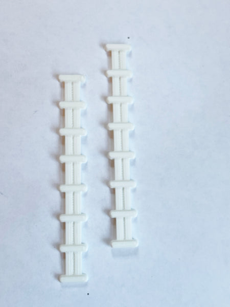 3D Football Laces pieces - set of 2