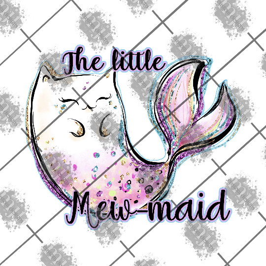 The Little Mew-Maid - mermaid PNG File
