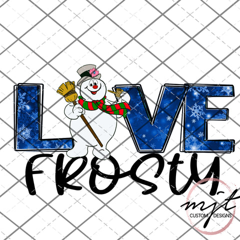 Love Frosty - holiday PNG File