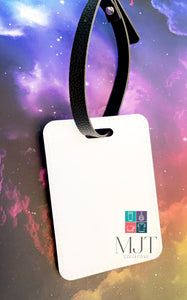 Luggage Tag - Sublimation with leather strap