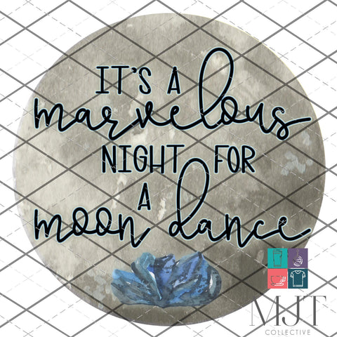 marvelous night for a moon dance-  PNG File