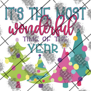 Most Wonderful Time of the year PNG File