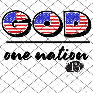 One Nation Under God - PNG File