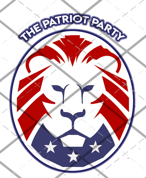 Patriot party -no stripes - PNG File