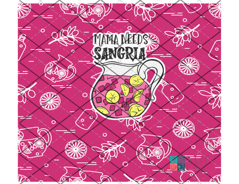 Sangria wrap - two styles -  Full Wrap**2 PNG files - DOWNLOAD for waterslides/sublimation