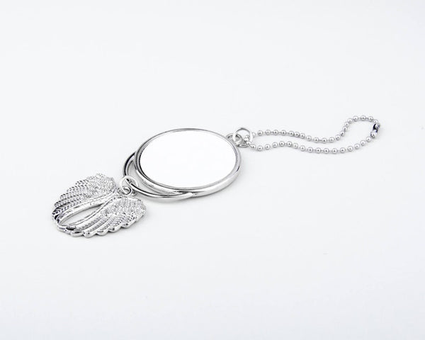 Angel Wings Double Sided Car Charm Sublimation pendant - 3 colors available