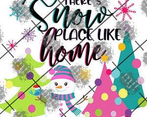 Snow Place Like Home PNG File