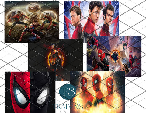 Spiderman- Full Wrap**PNG files for waterslide or sublimation