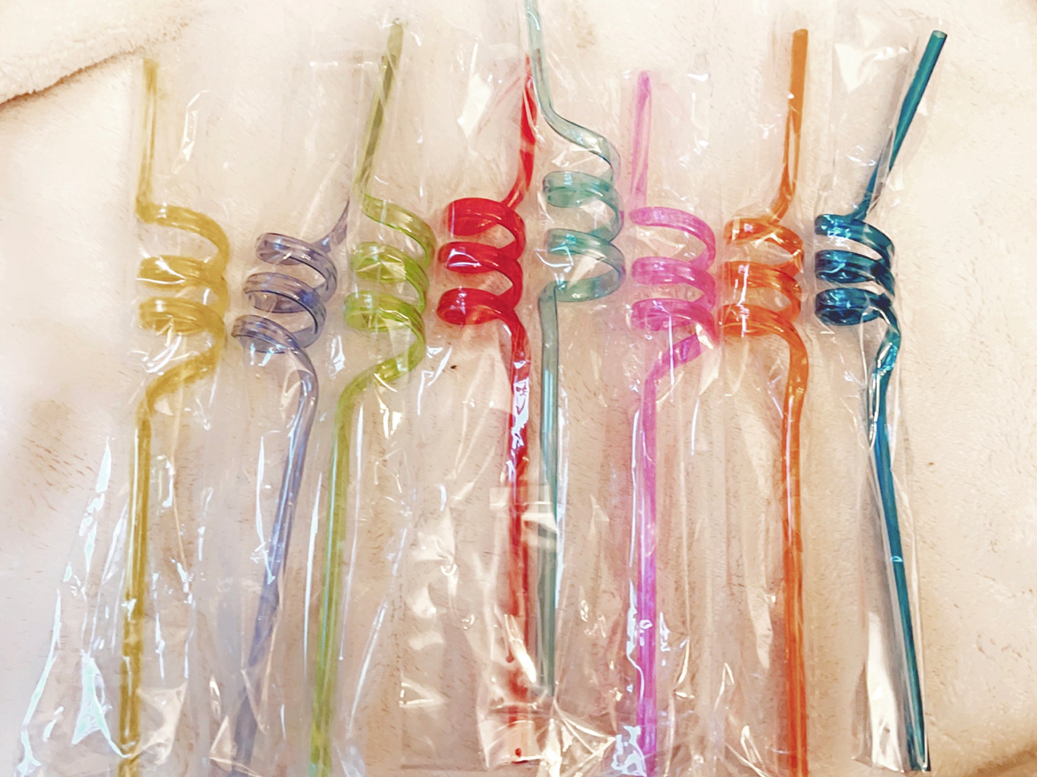 TWISTY Plastic Straw