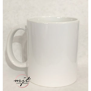 11oz Sublimation Coated Ceramic Coffee Mug