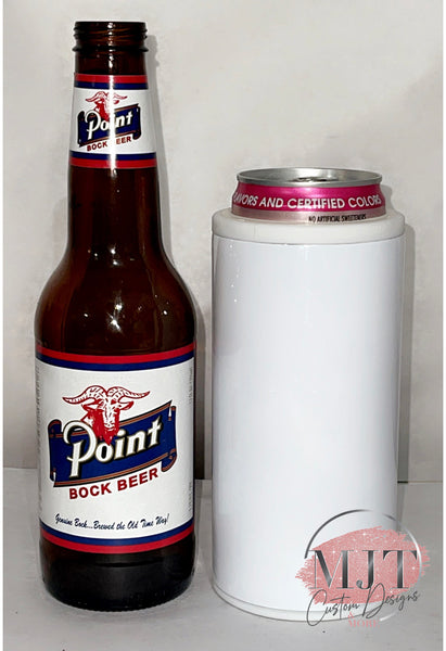 12oz slim can Shimmer Sublimation coozies