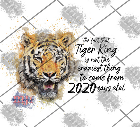 Tiger King 2020  - funny PNG File