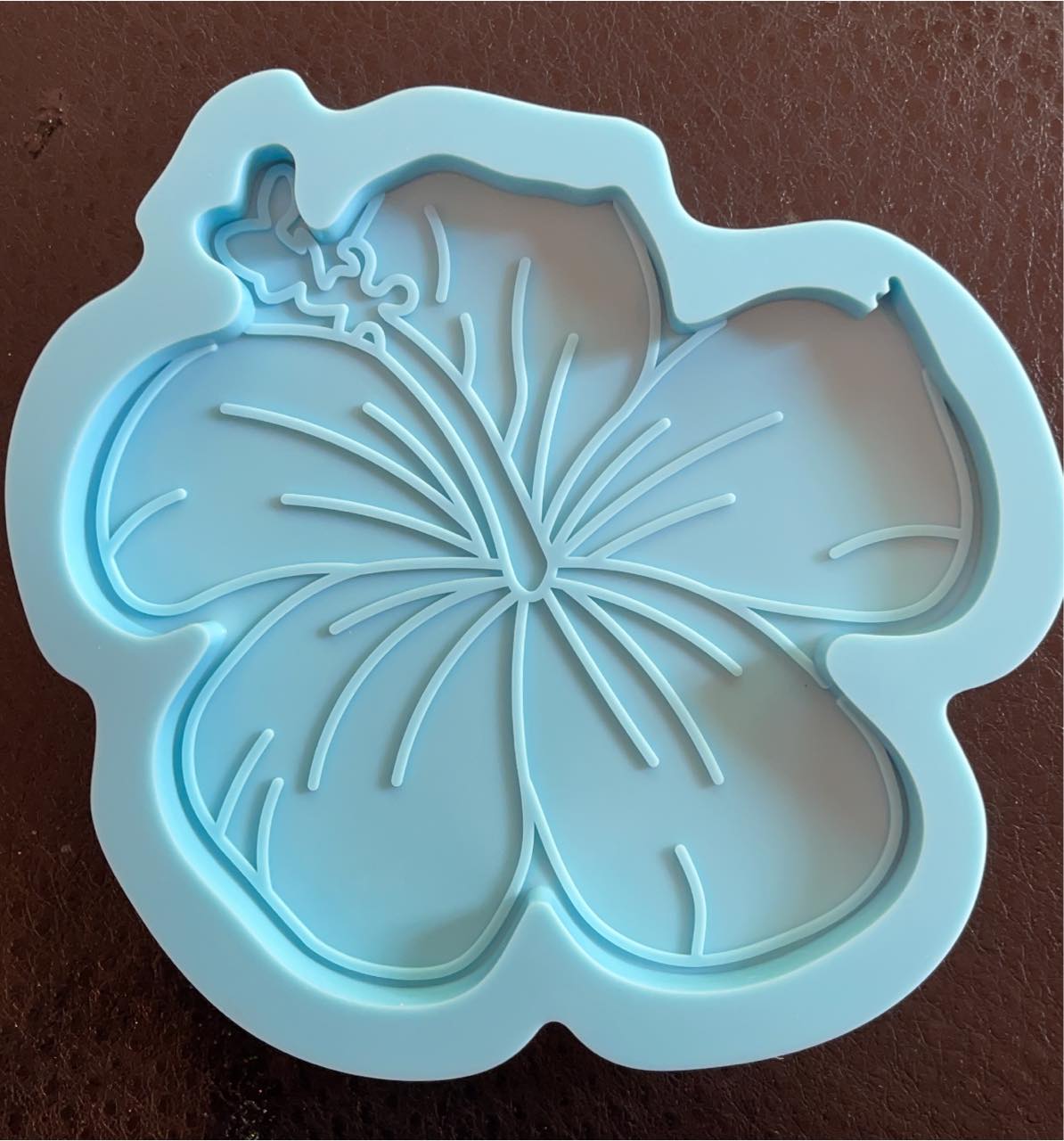 Tropical Bloom Coaster silicone mold